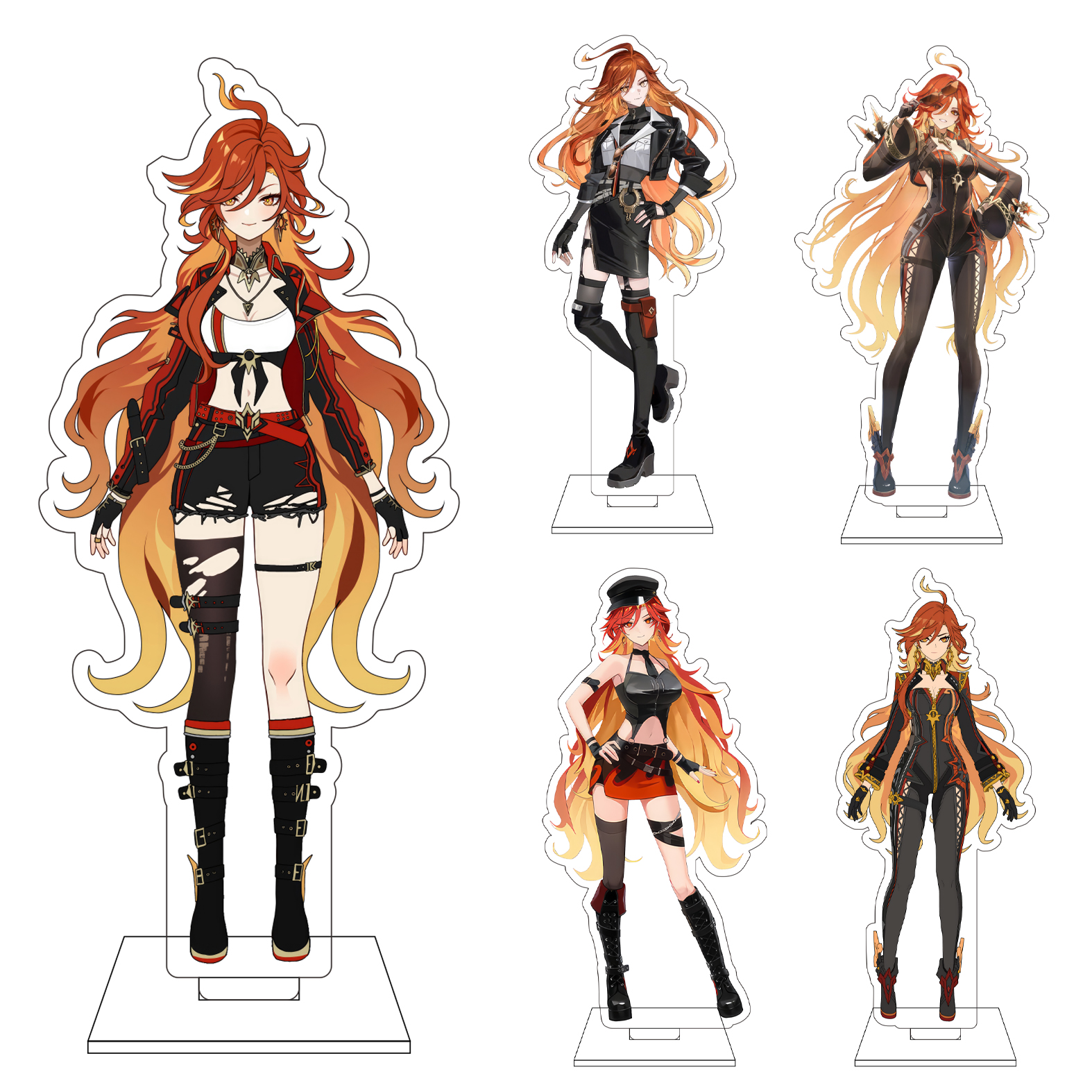 Cosplay Anime Female Characters - 16CM Anime Genshin Impact Cosplay Acrylic