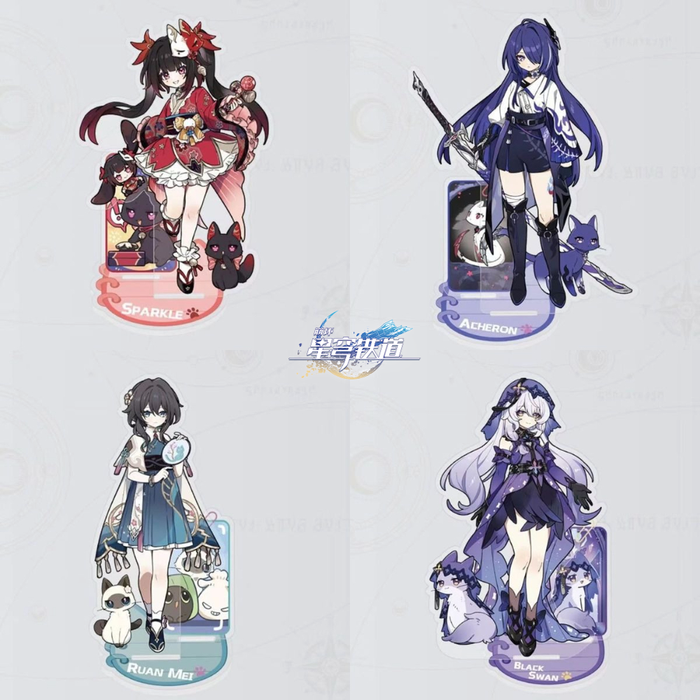 Cosplay Anime Female Characters - Honkai Star Rail Acrylic Stand Figure