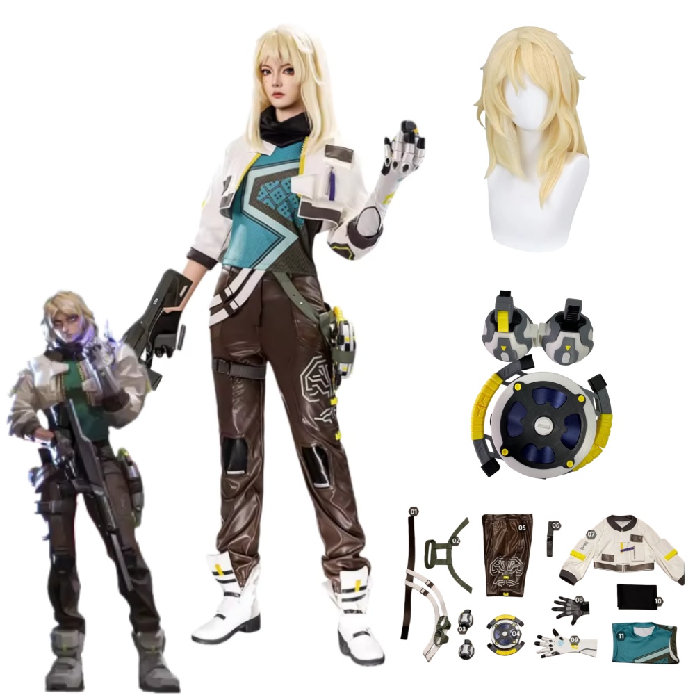 Cosplay Anime Female Characters - Deadlock Cosplay Costume Props VALORANT Deadlock