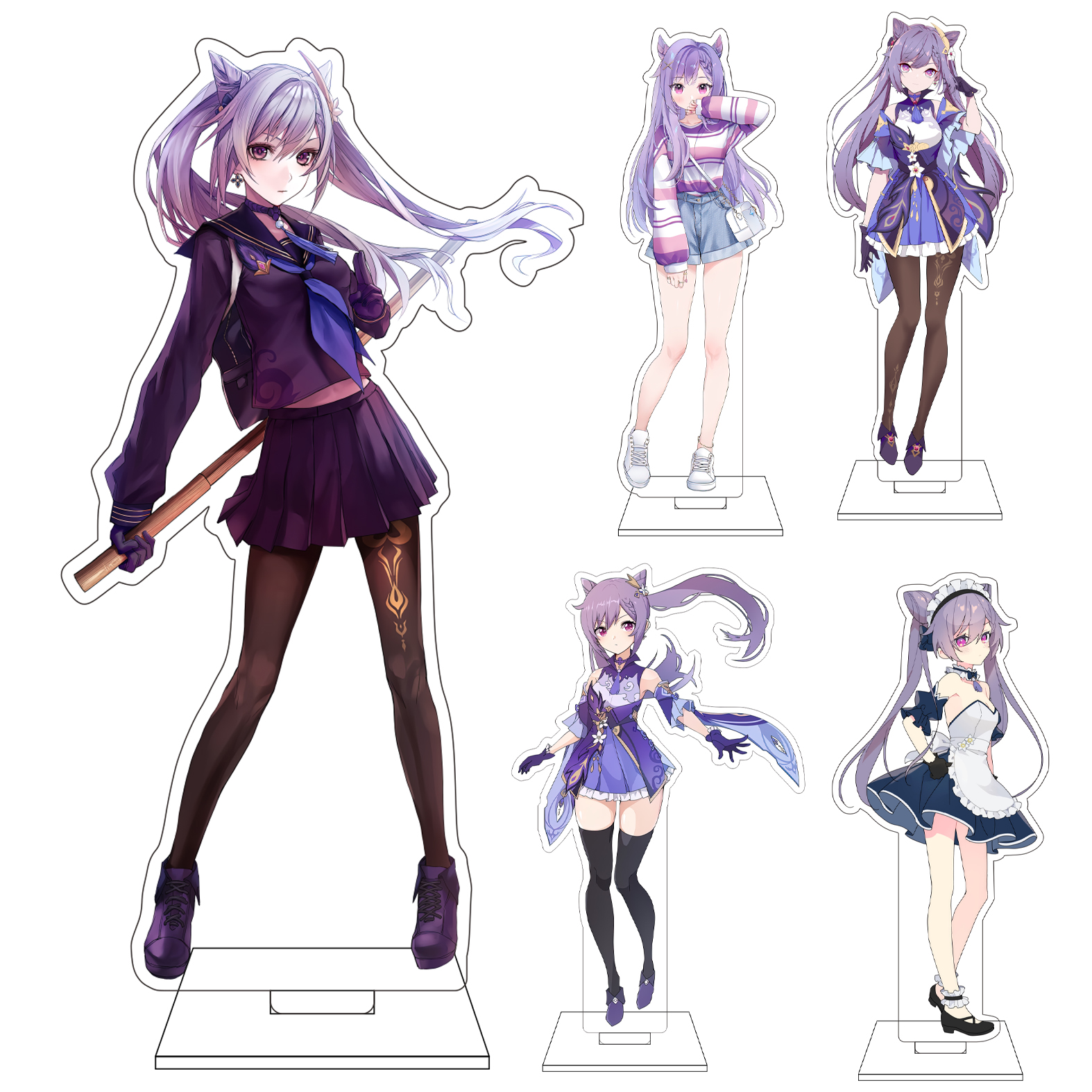Cosplay Anime Female Characters - 16CM Anime Genshin Impact Cosplay Acrylic