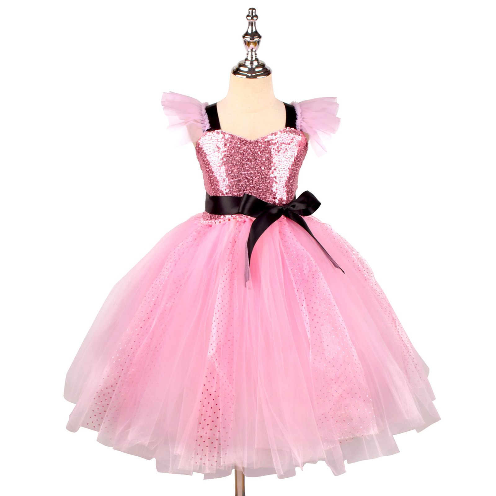 Tutu Glitter Dress Princess Co - Anime Cosplay Girl Photo avaliação e preço