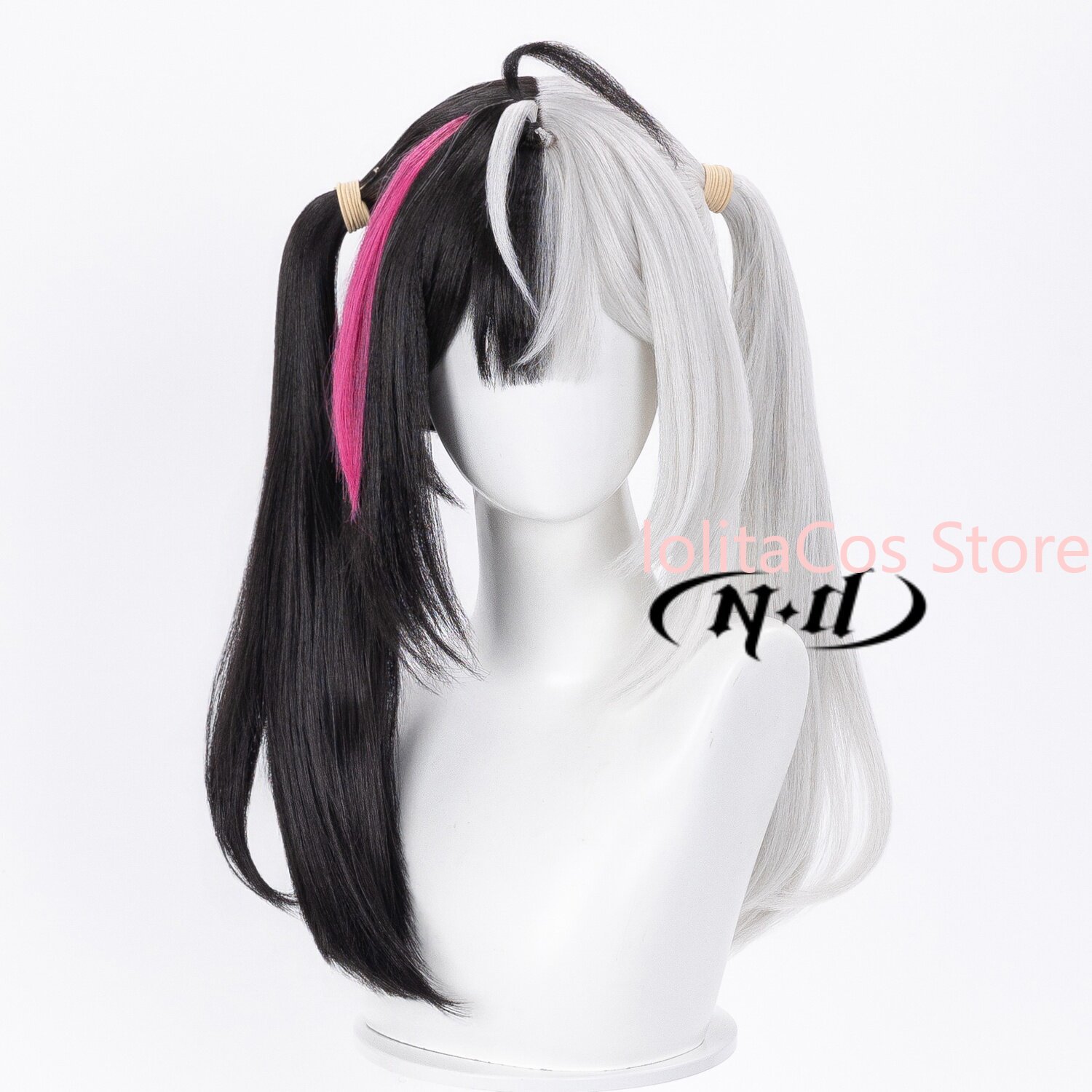 Neverness To Evernes Lacrimosa - Cosplay Anime Black Hair avaliação e preço