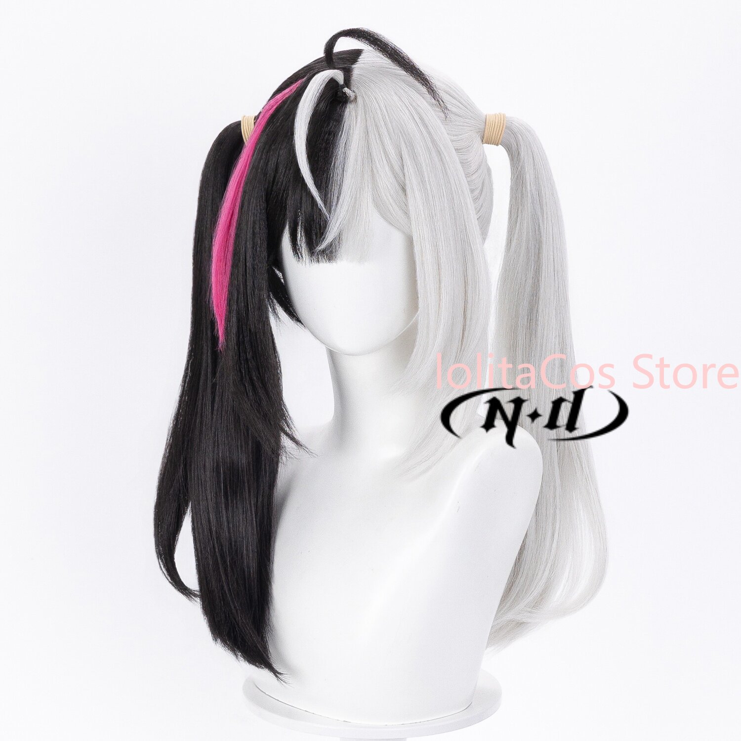 Neverness To Evernes Lacrimosa - Cosplay Anime Black Hair avaliação e preço