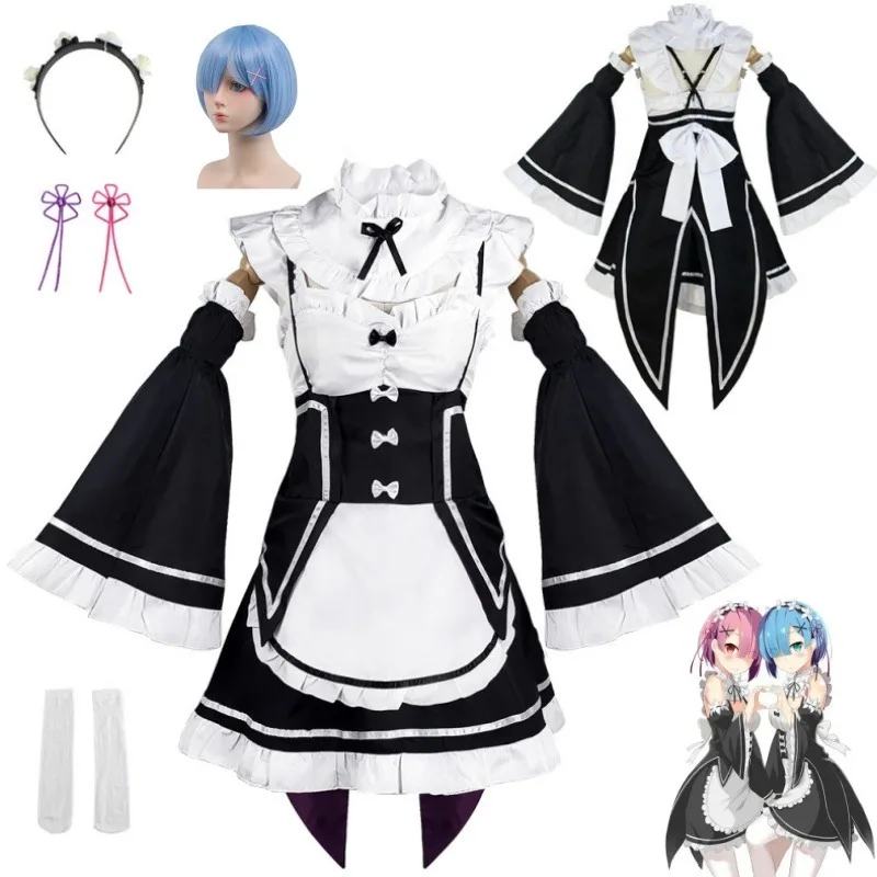 Rem Ram Anime Re:Life in a dif - Anime Cosplay Zero Two avaliação e preço