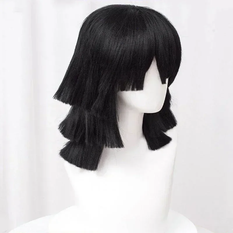 2026 High Quality Iguro Obanai - Cosplay Anime Black Hair avaliação e preço