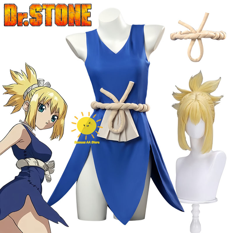 Anime Dr.Stone Cosplay Kohaku  - Anime Cosplay Waifu avaliação e preço