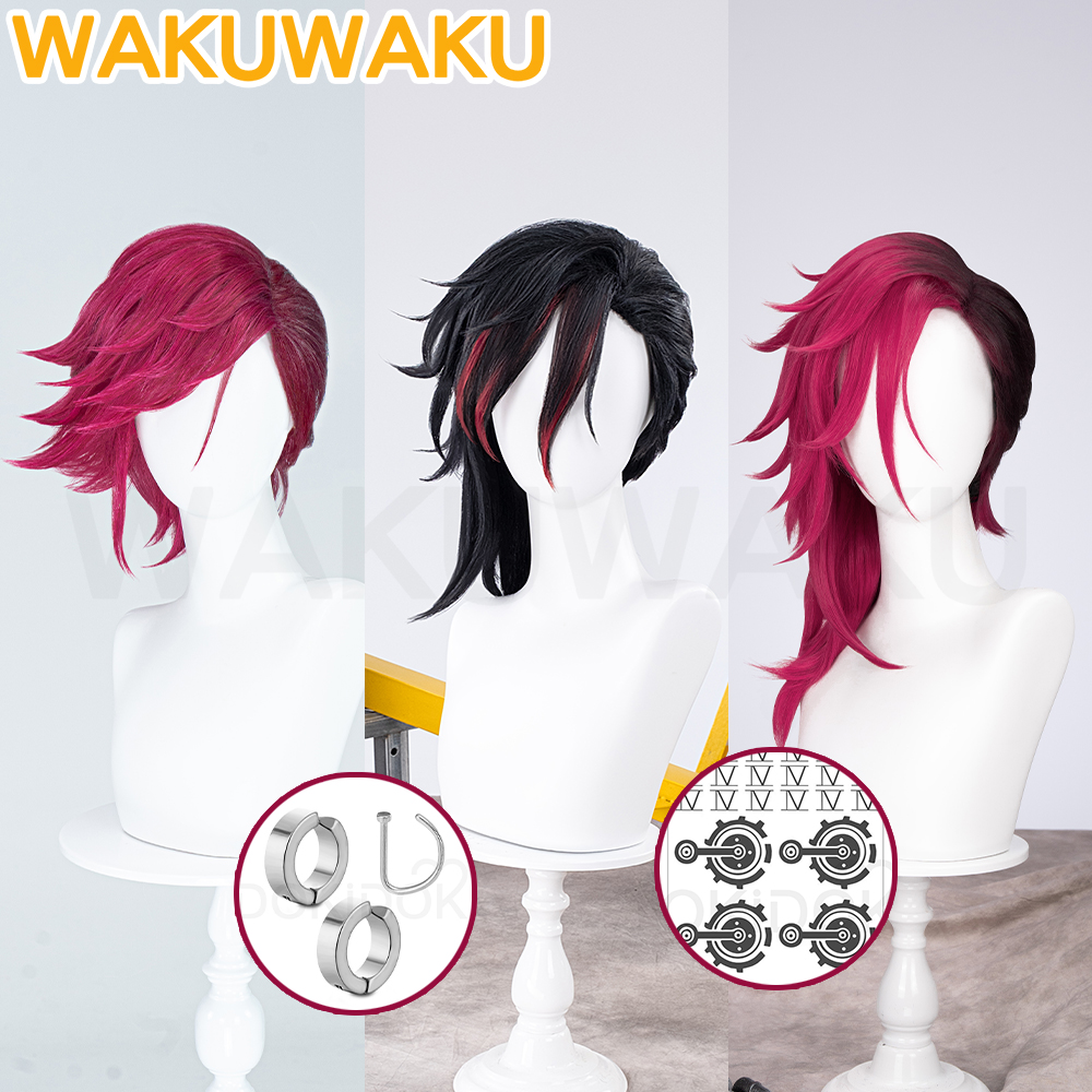 IN STOCK Vi Wig Cosplay Anime  - Anime Cosplay Zero Two avaliação e preço