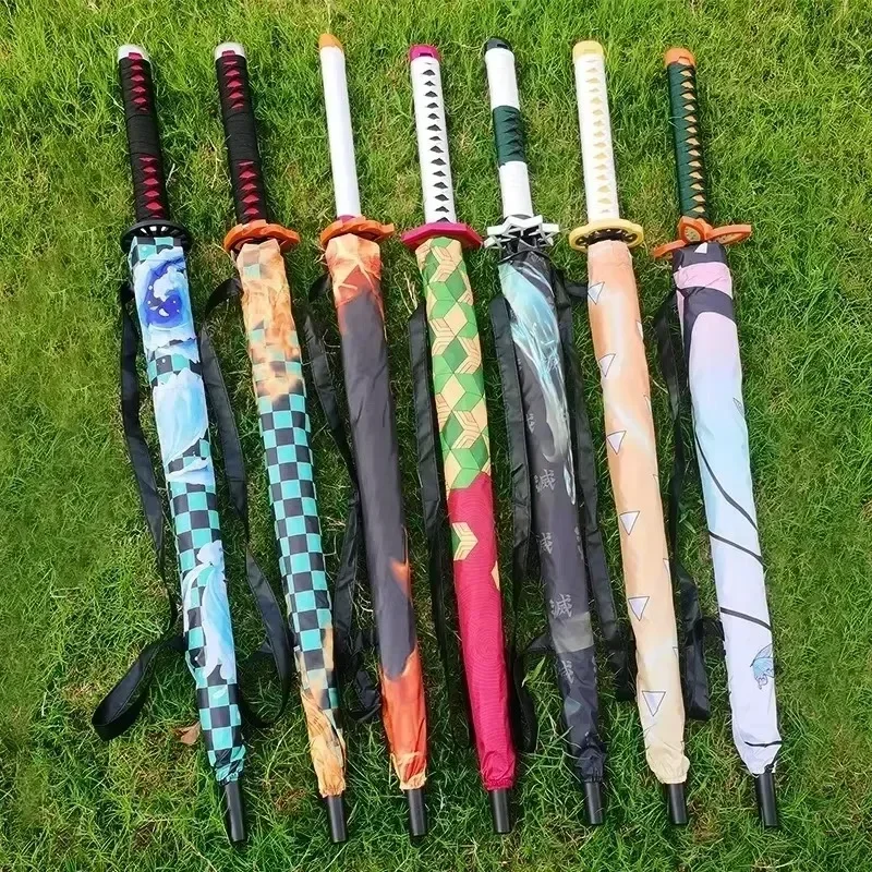 Demon Slayer Katana Umbrella R - Anime Cosplay Real Life avaliação e preço