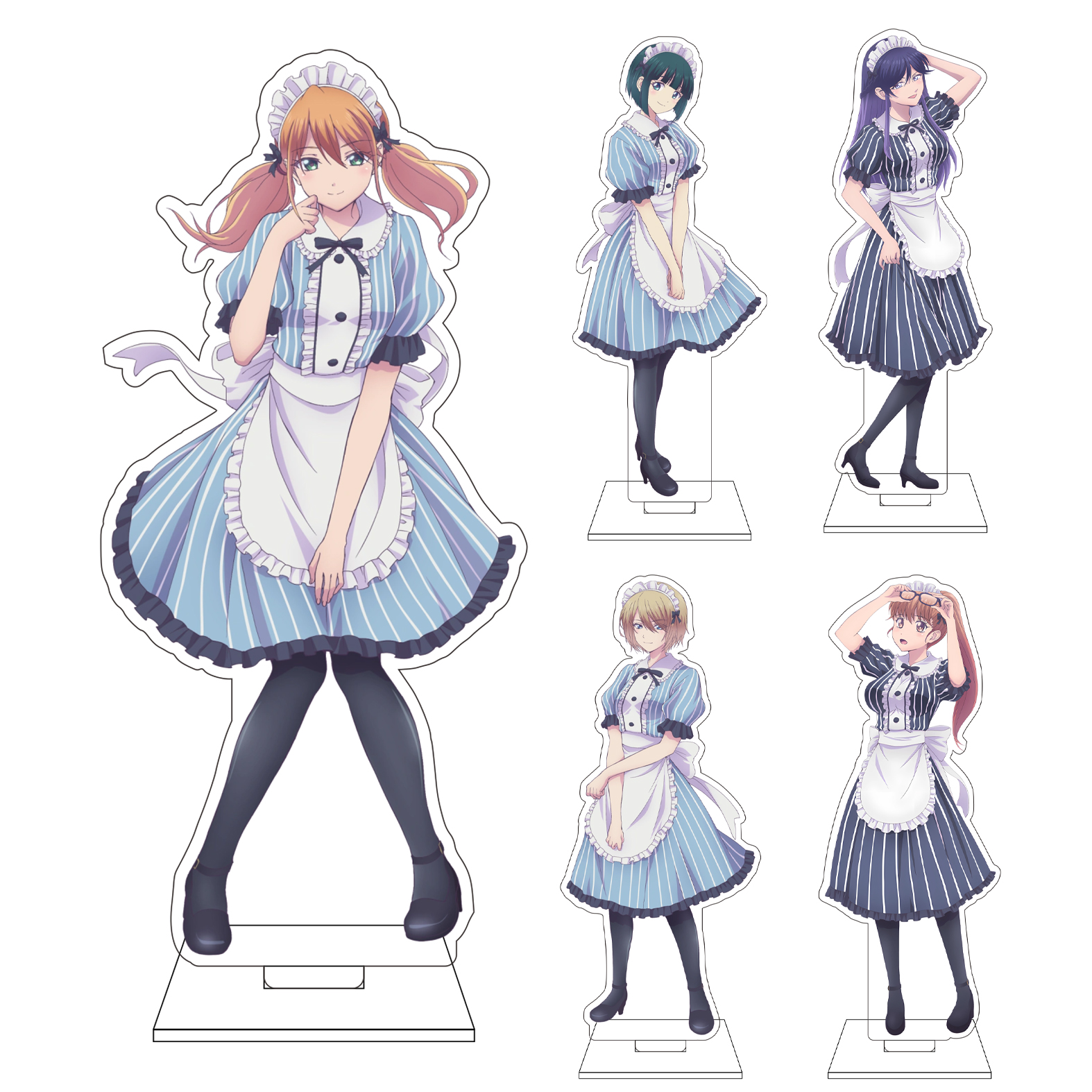 16CM Anime The Goddess Cafe Te - Cosplay Anime Female Characters avaliação e preço