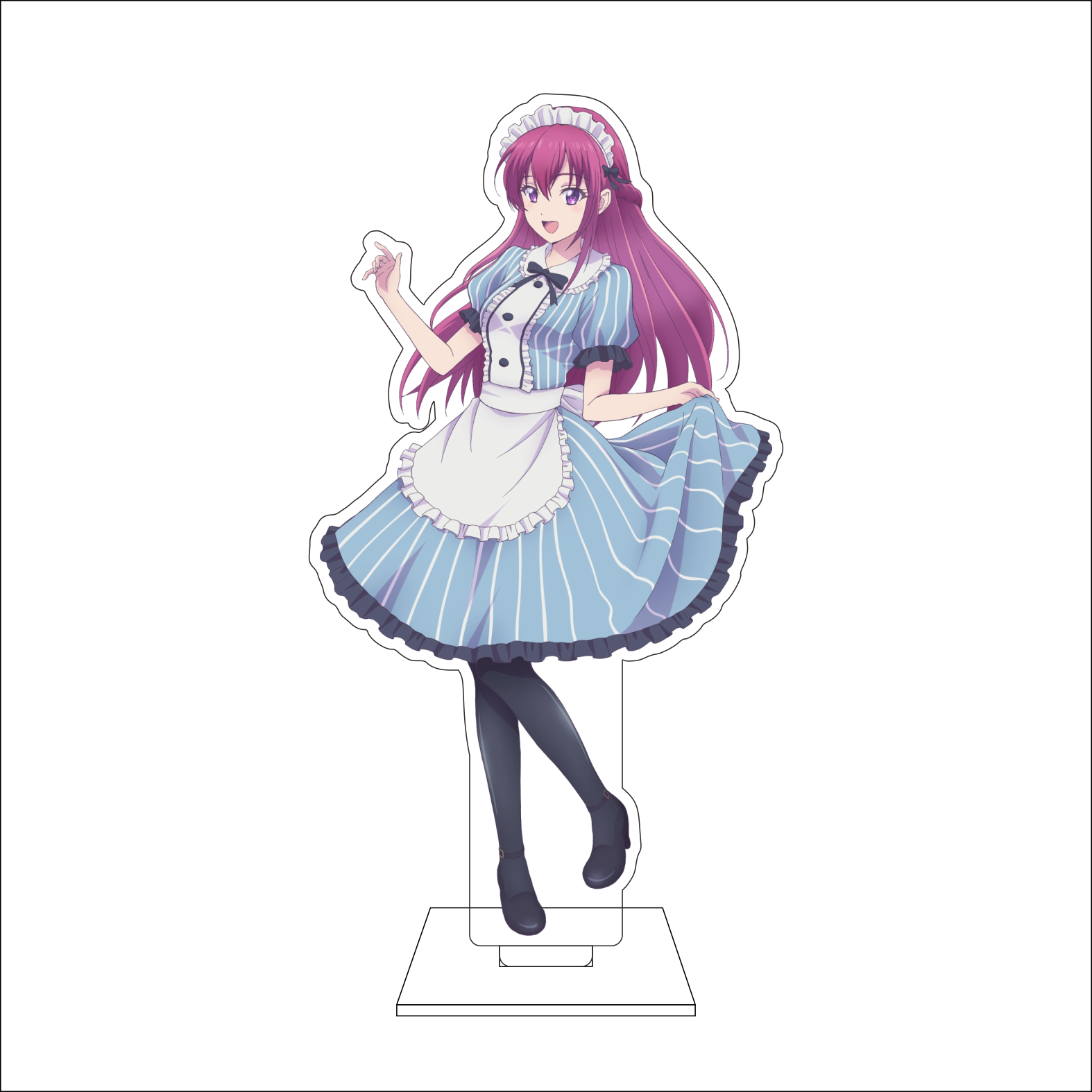 16CM Anime The Goddess Cafe Te - Cosplay Anime Female Characters avaliação e preço