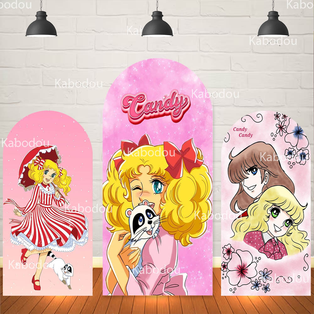 The Candy Candy Backdrop Arch  - Anime Cosplay Girl Photo avaliação e preço