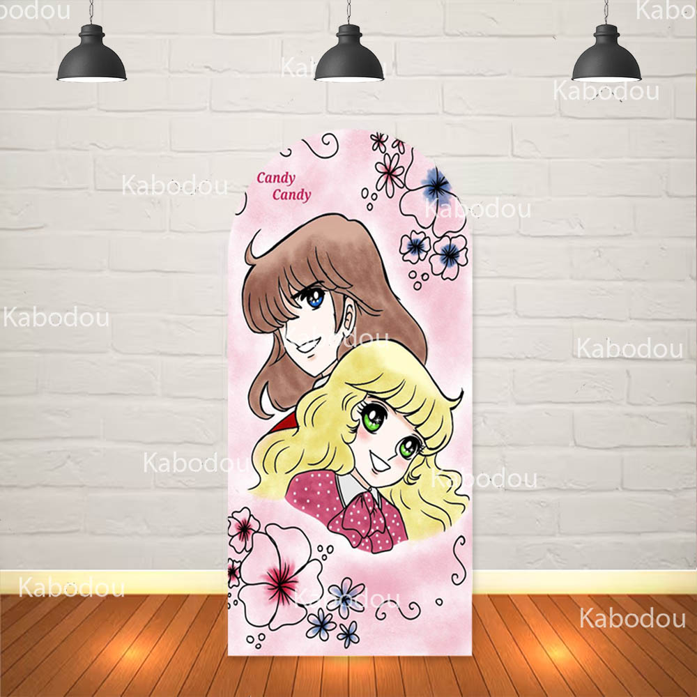 The Candy Candy Backdrop Arch  - Anime Cosplay Girl Photo avaliação e preço