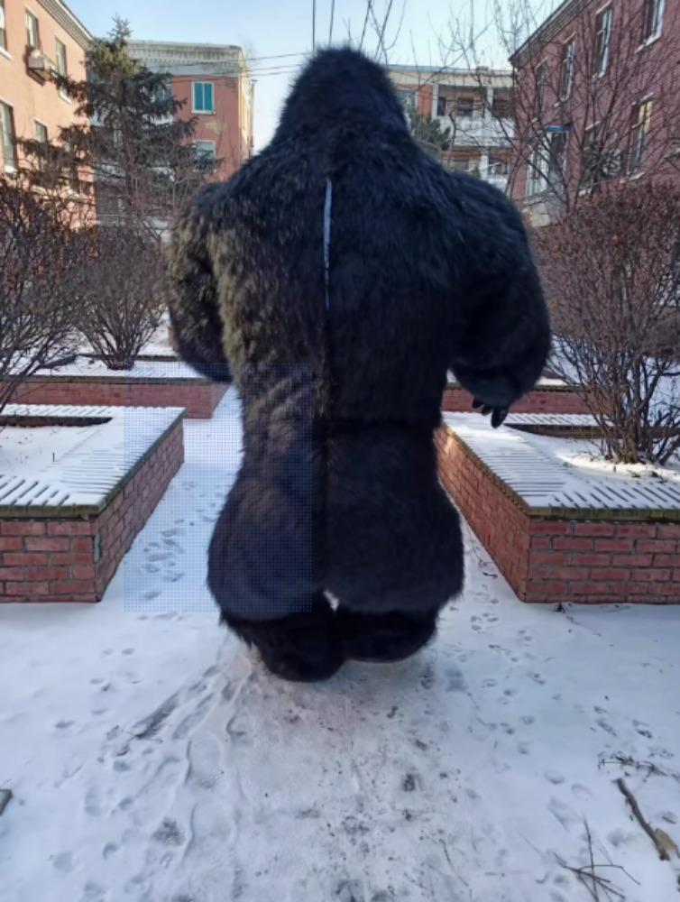 Real Life Inflatable Gorilla C - Anime Cosplay Real Life avaliação e preço