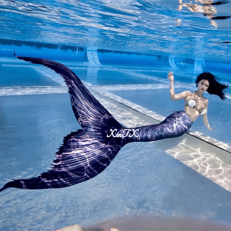 Adult Mermaid Tail Swimsuit Sw - Anime Cosplay Girl Photo avaliação e preço