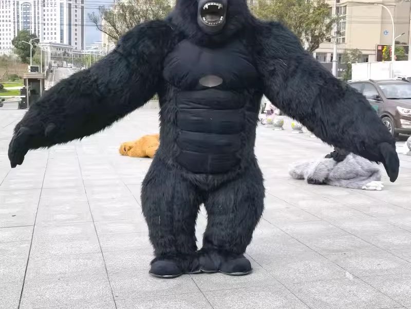 Real Life Inflatable Gorilla C - Anime Cosplay Real Life avaliação e preço