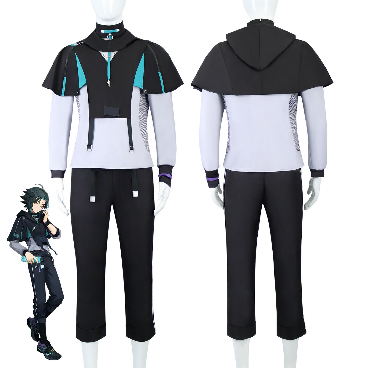 Halloween XIAO Costumes Game G - Anime Cosplay Male avaliação e preço