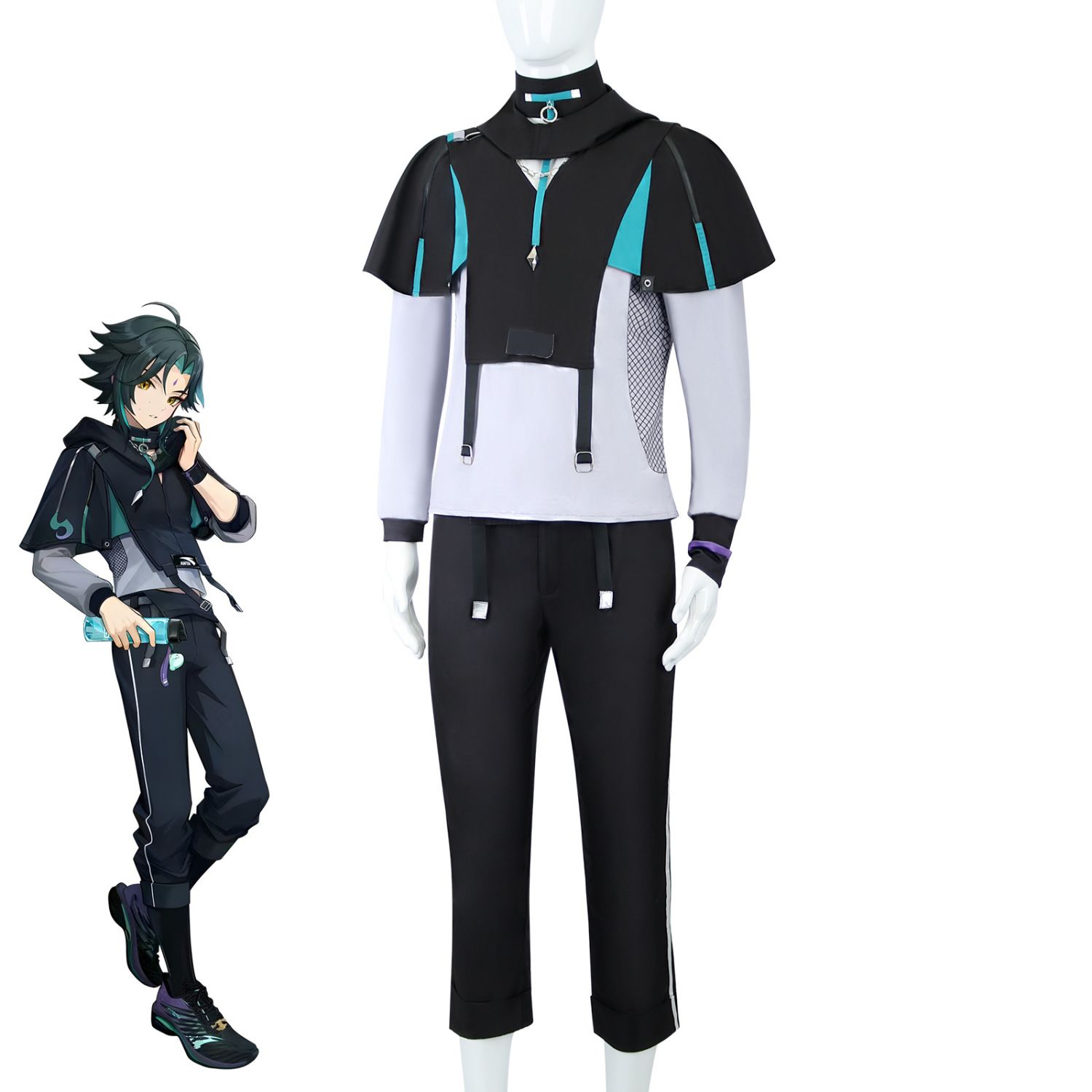 Halloween XIAO Costumes Game G - Anime Cosplay Male avaliação e preço