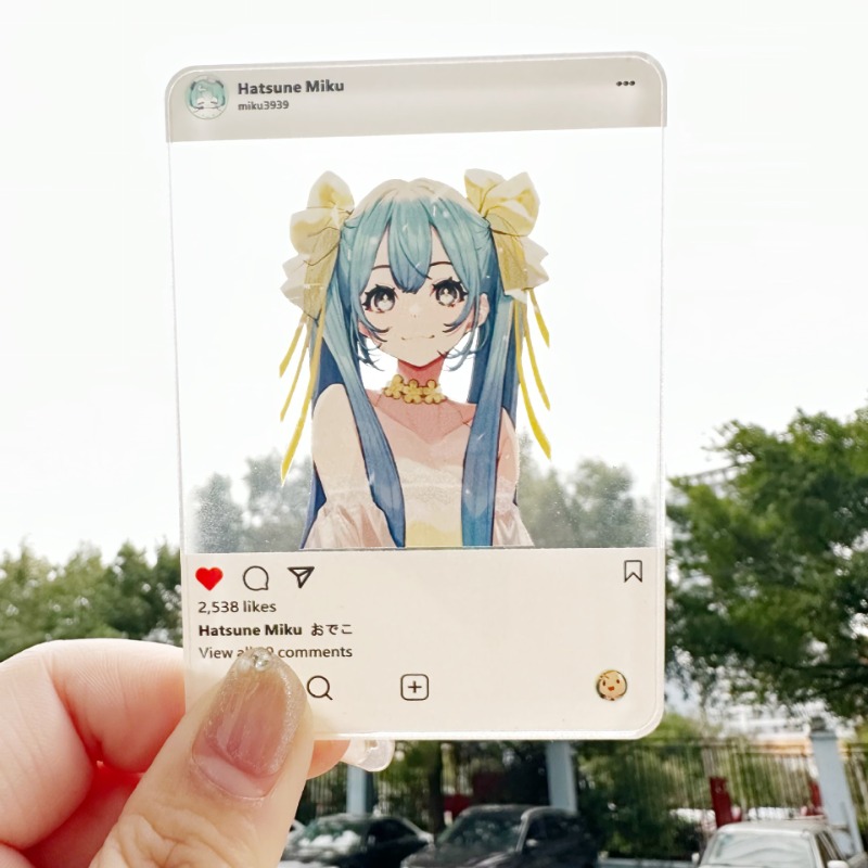 Anime Hatsune Miku Through Car - Anime Cosplay Girl Photo avaliação e preço