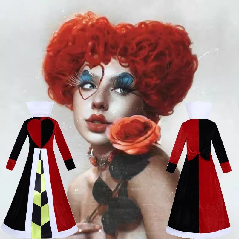 Queen Anime Red Heart Movie Co - Anime Cosplay With Red Hair avaliação e preço