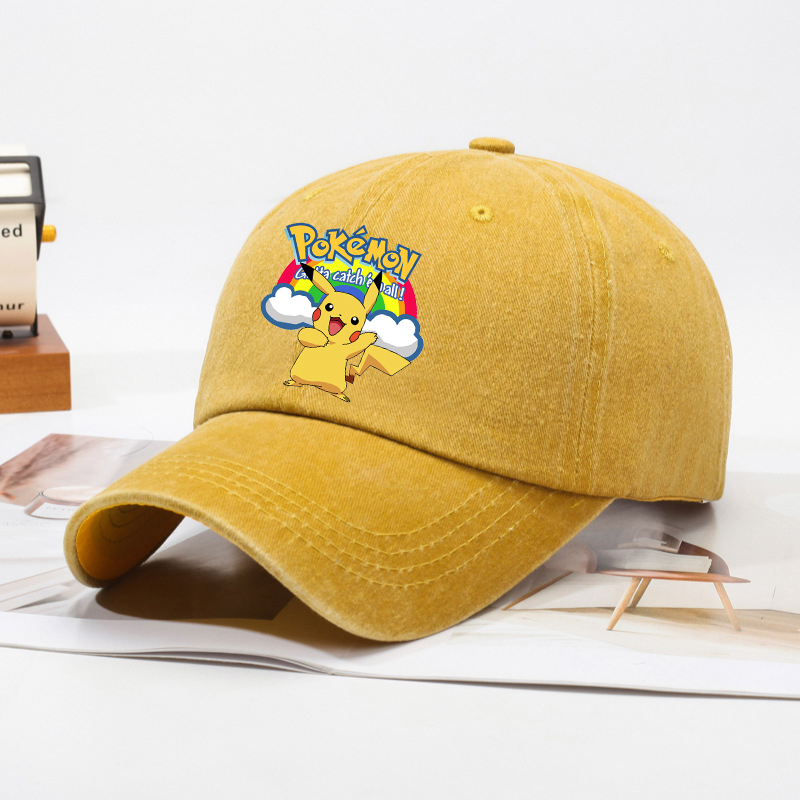Children Baseball Cap Men Wome - Anime Cosplay Pokemon avaliação e preço