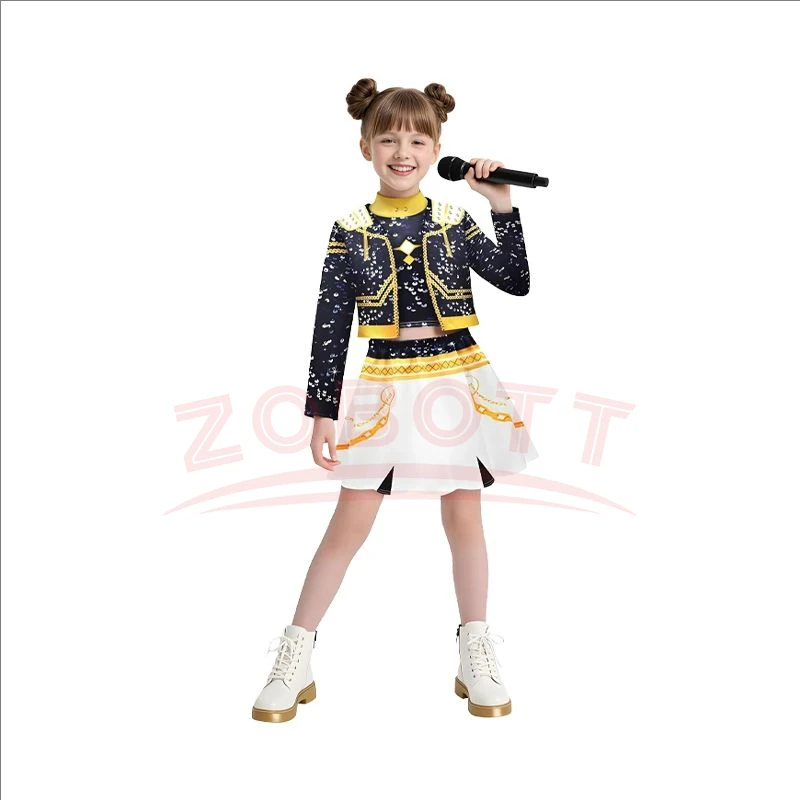 Kids Mira Rumi Zoey Stage Outf - Anime Cosplay Black Girl avaliação e preço