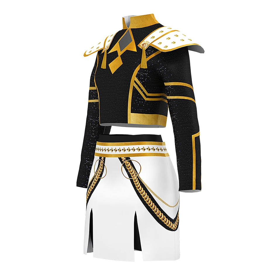 Rumi Cosplay Zoey Costume Blac - Anime Cosplay Black Girl avaliação e preço