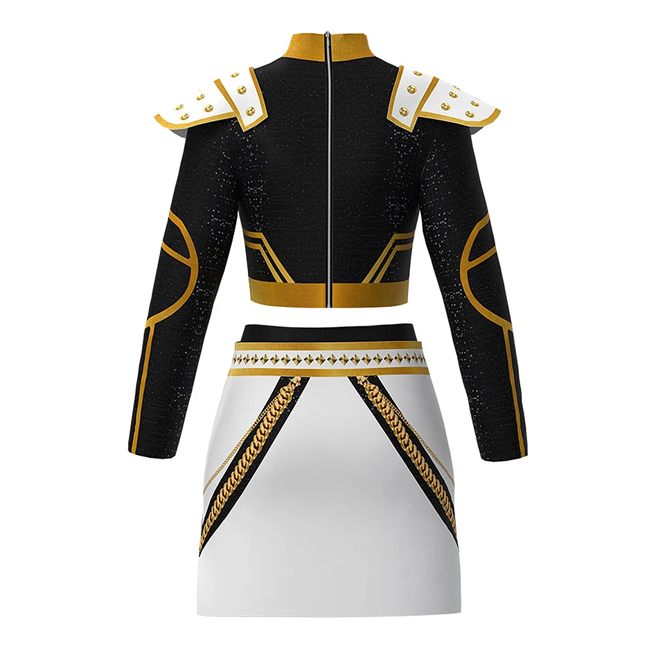 Rumi Cosplay Zoey Costume Blac - Anime Cosplay Black Girl avaliação e preço