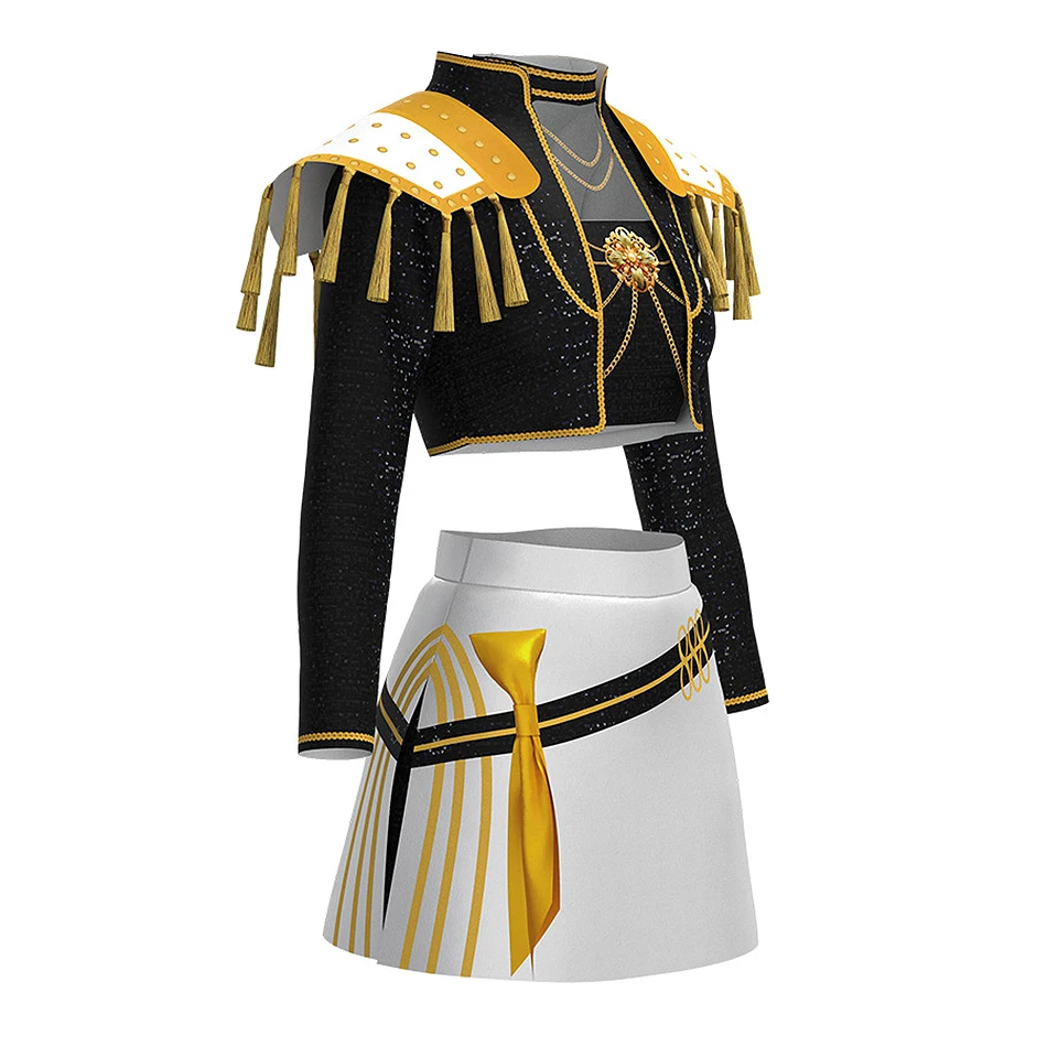 Rumi Cosplay Zoey Costume Blac - Anime Cosplay Black Girl avaliação e preço