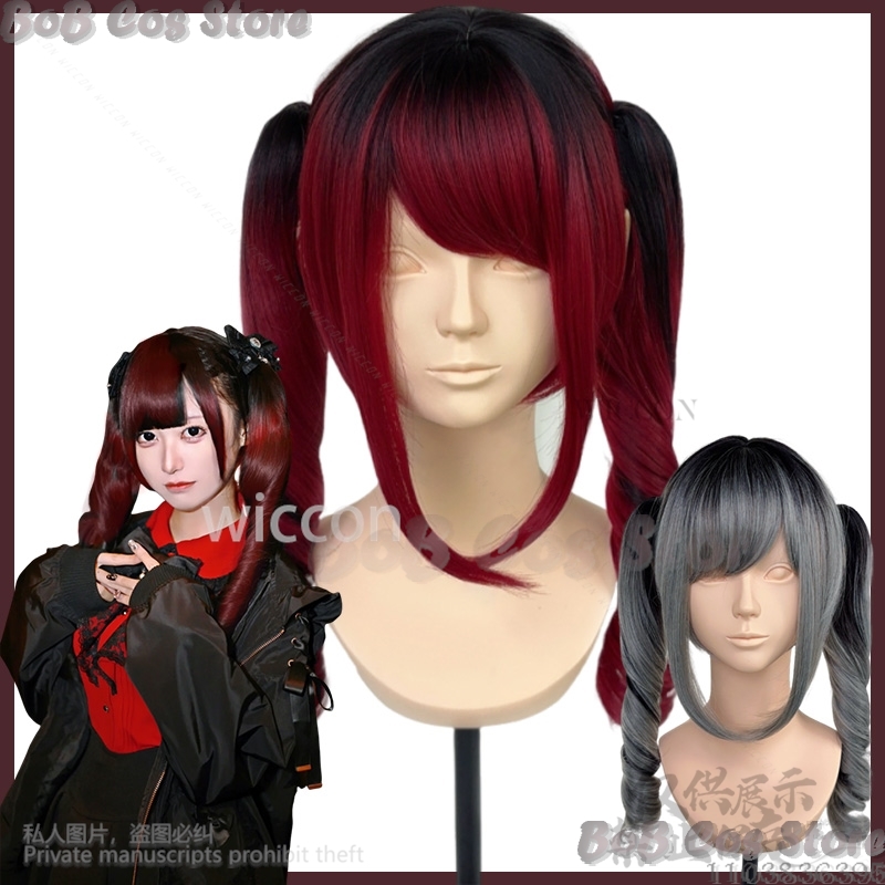 Jirai Kei Girl Cosplay Synthet - Anime Cosplay Black Girl avaliação e preço