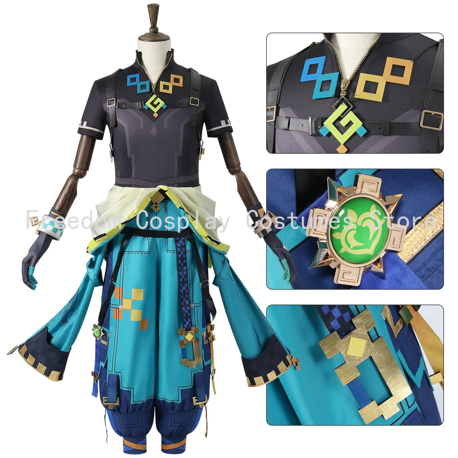 Game Genshin Impact Kinich Cos - Anime Cosplay Waifu avaliação e preço