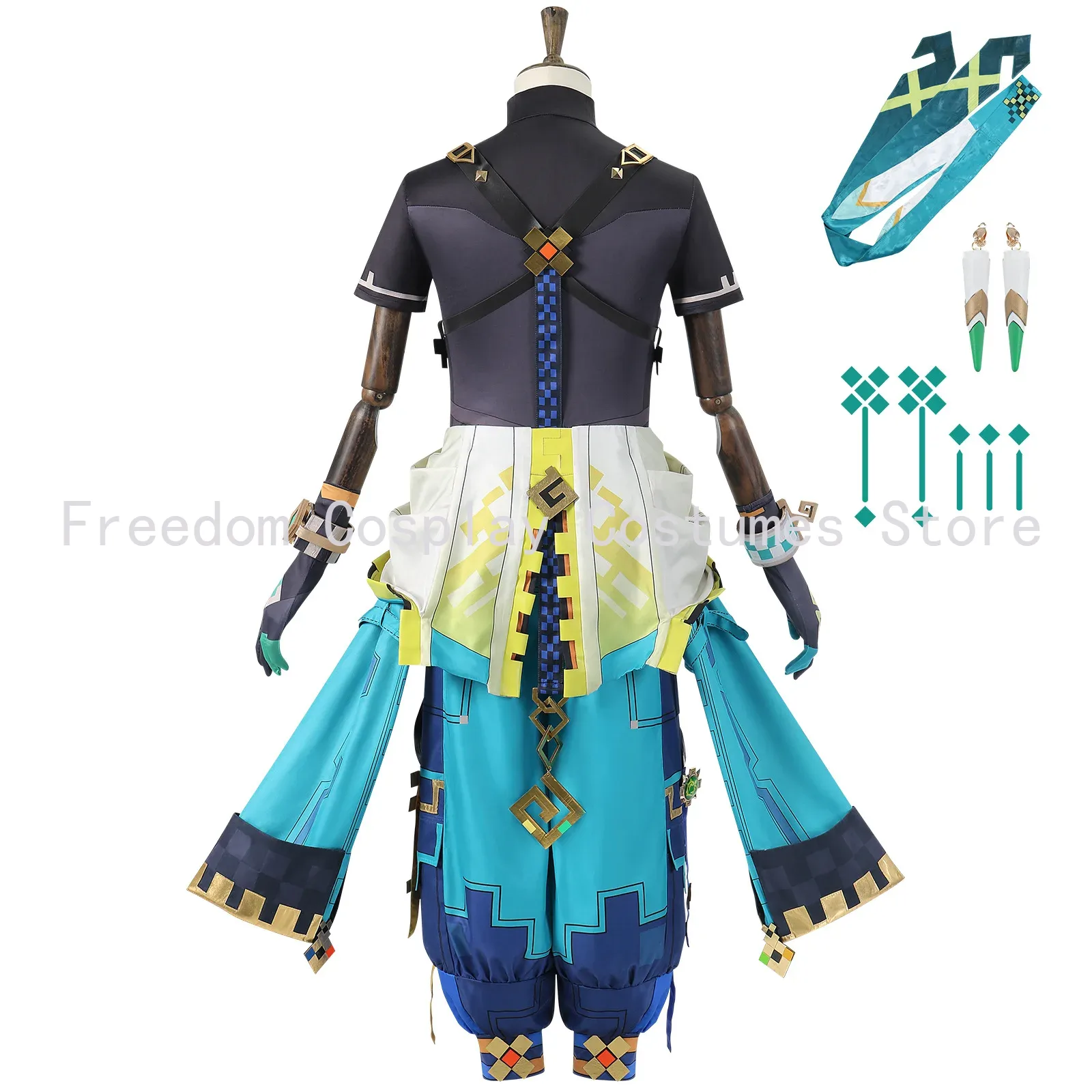 Game Genshin Impact Kinich Cos - Anime Cosplay Waifu avaliação e preço