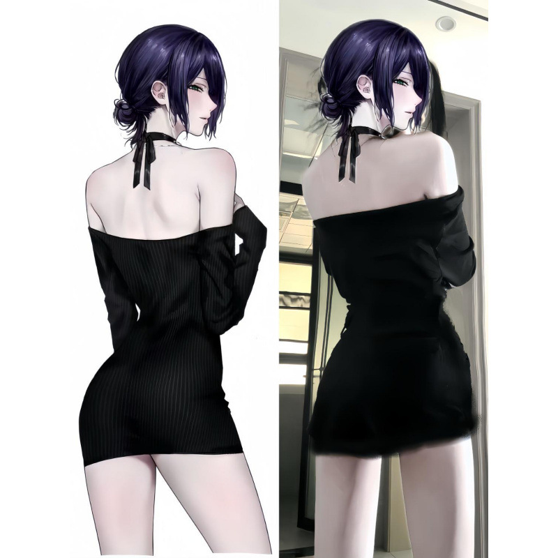 Anime Chainsaw Man Reze Cospla - Anime Cosplay Black Girl avaliação e preço