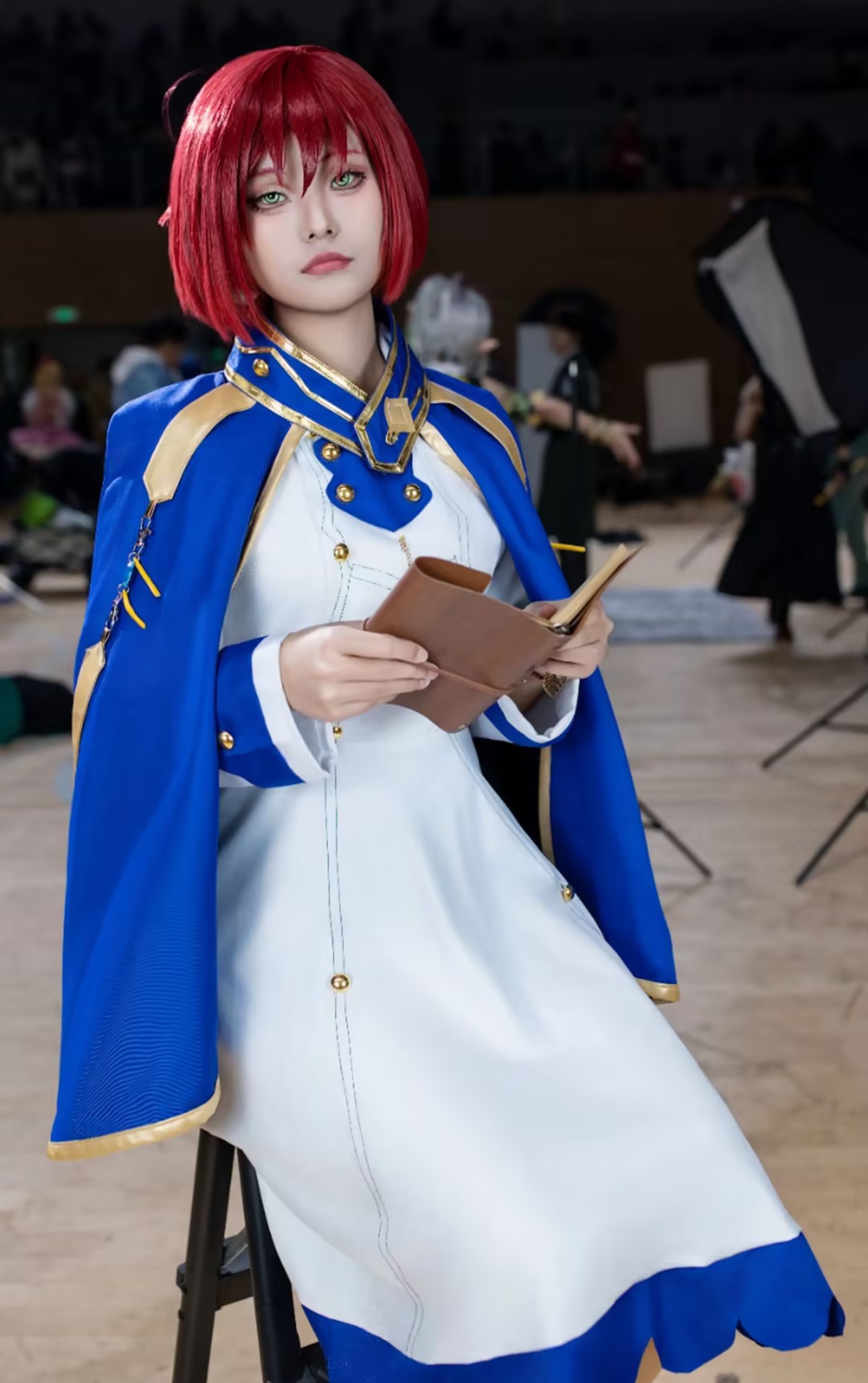 Shirayuki Cosplay Costumes Ani - Anime Cosplay With Red Hair avaliação e preço