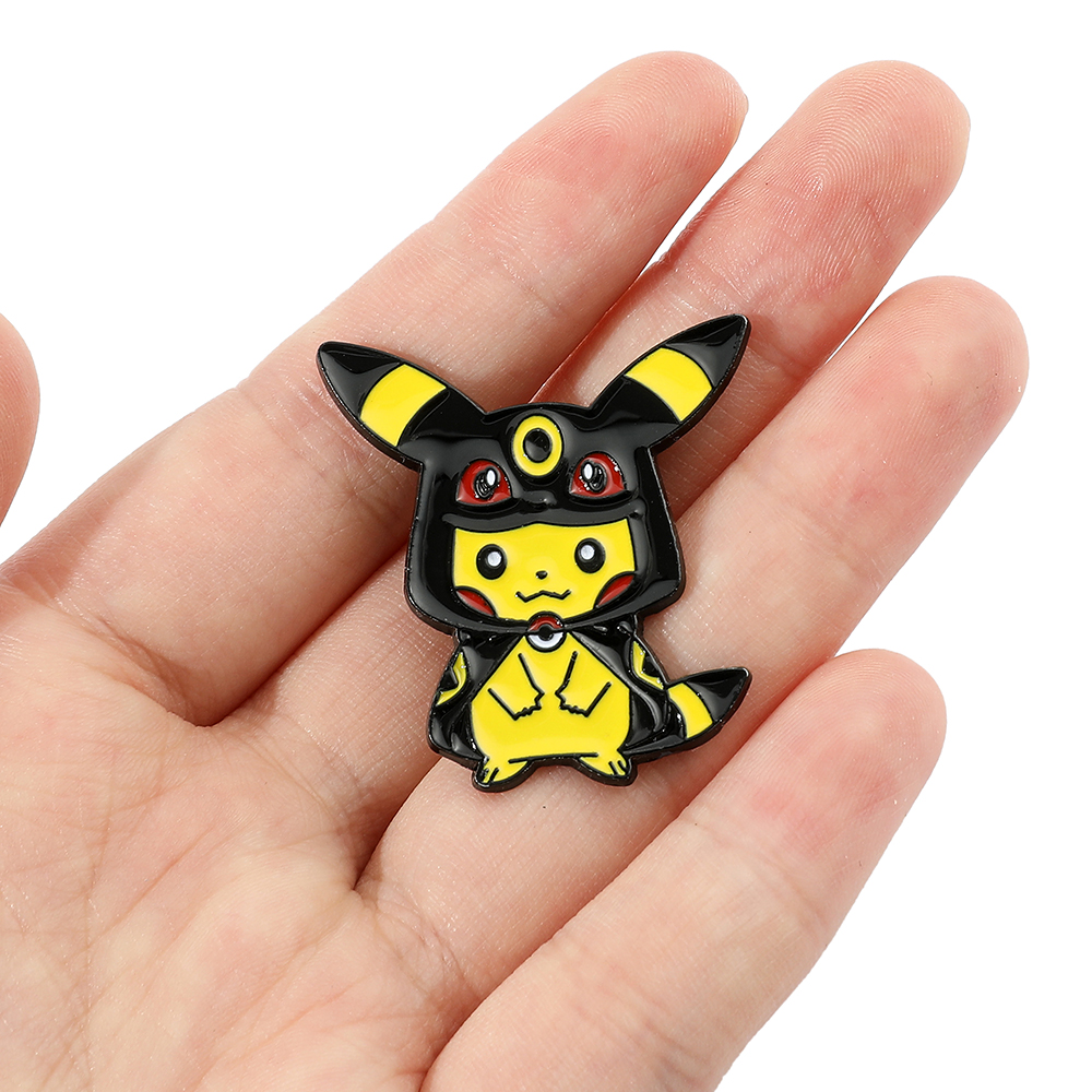 9 Pcs Creative Cartoon Brooch  - Anime Cosplay Pokemon avaliação e preço