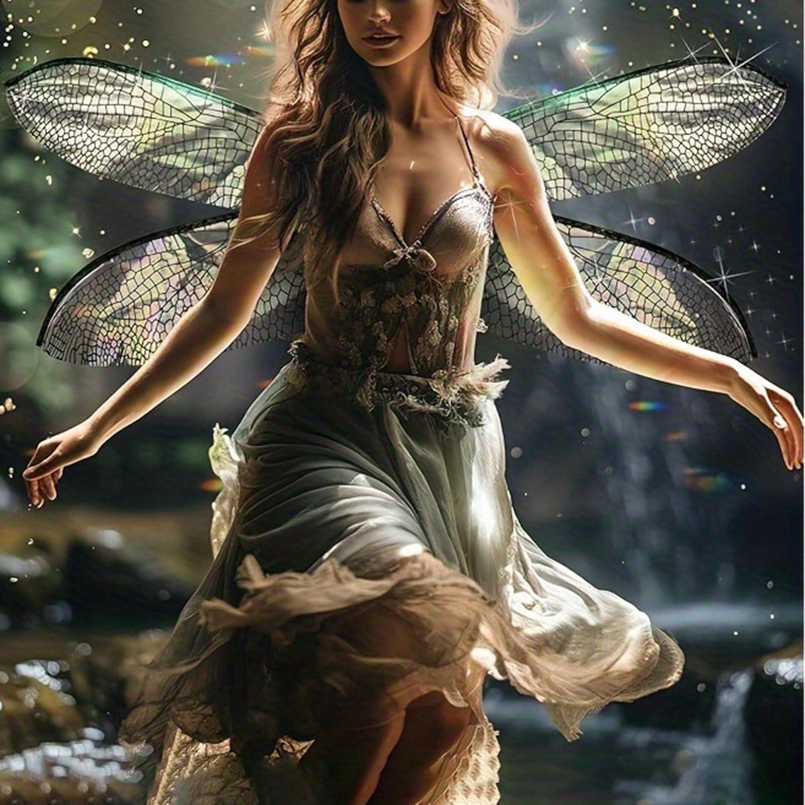 Fairy Dragonfly Wings for Kids - Anime Cosplay Photo avaliação e preço