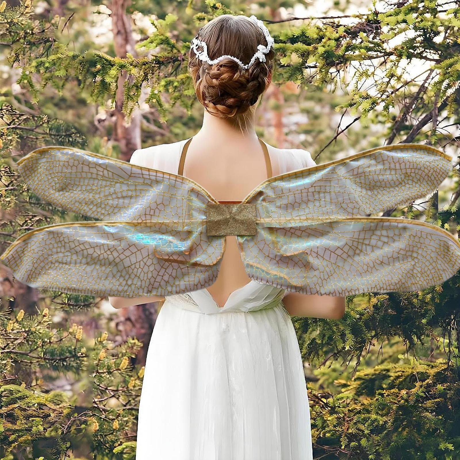 Fairy Dragonfly Wings for Kids - Anime Cosplay Photo avaliação e preço