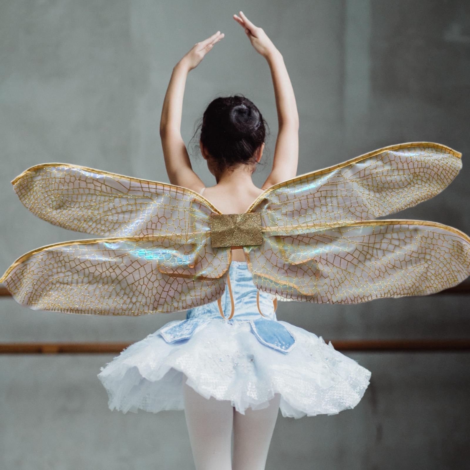 Fairy Dragonfly Wings for Kids - Anime Cosplay Photo avaliação e preço