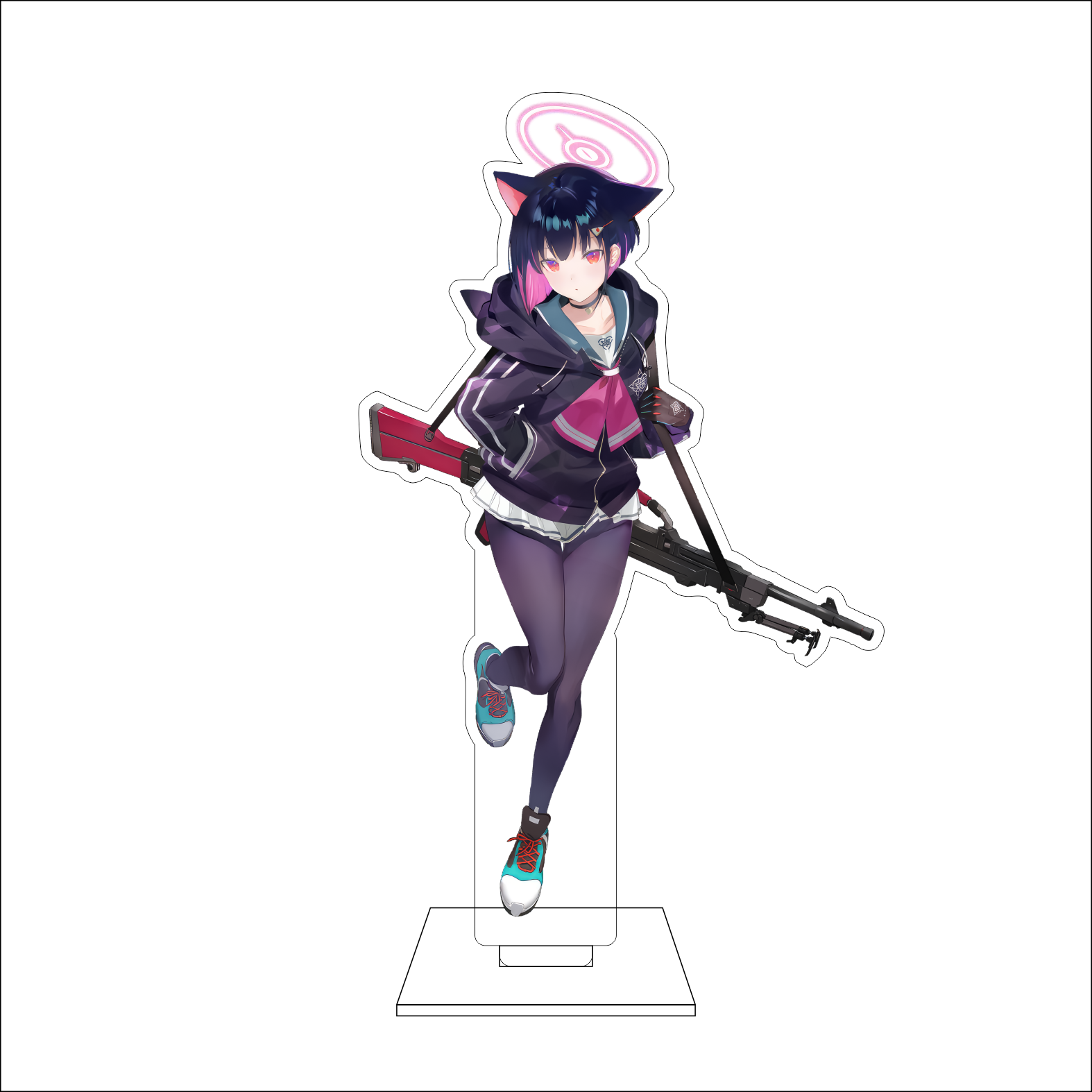 16CM Anime Blue Archive Cospla - Cosplay Anime Female Characters avaliação e preço