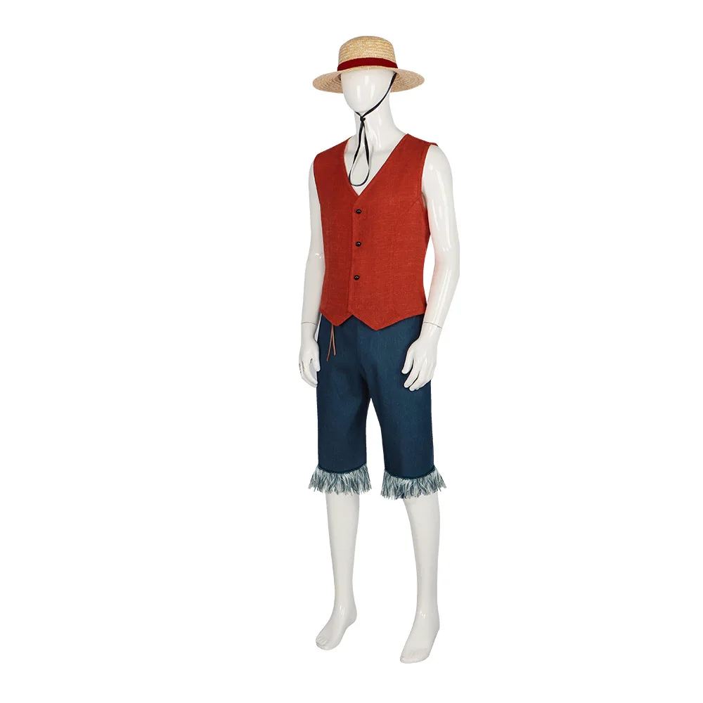 Real-life Version Of Luffy Cos - Anime Cosplay Real Life avaliação e preço