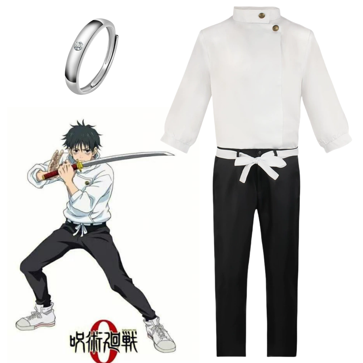Jujutsu Kaisen Yuta Okkotsu Co - Anime Cosplay Jujutsu avaliação e preço