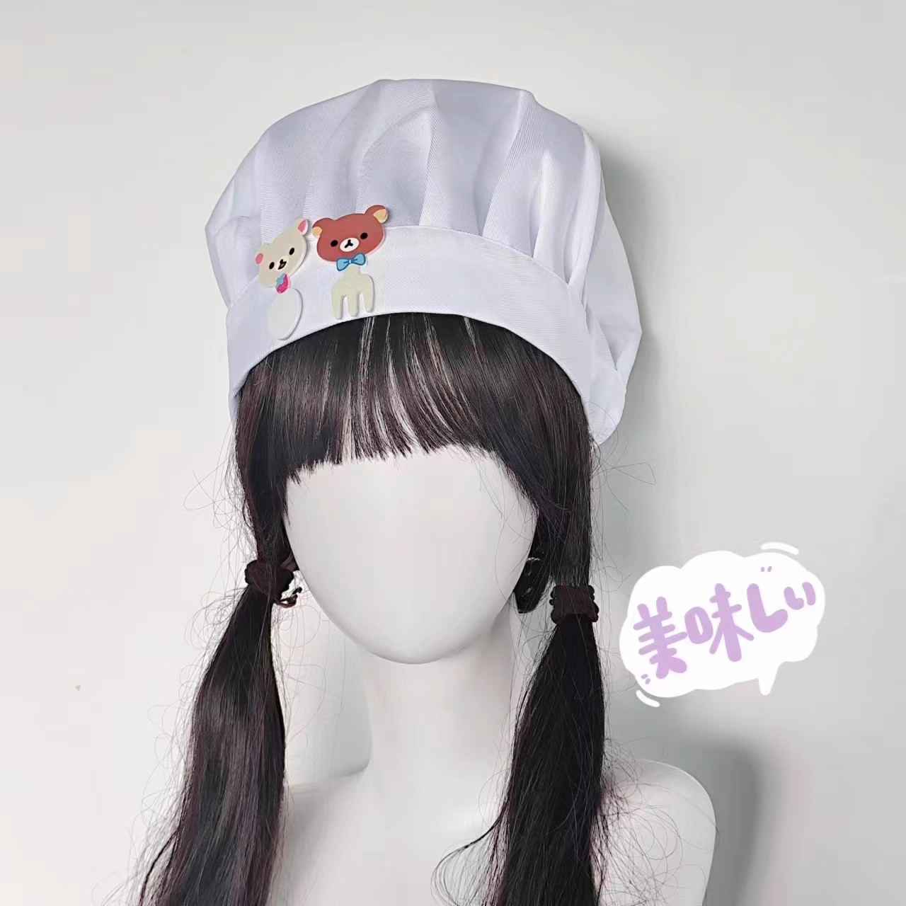 Cute little bear knife and for - Anime Cosplay Girl Photo avaliação e preço