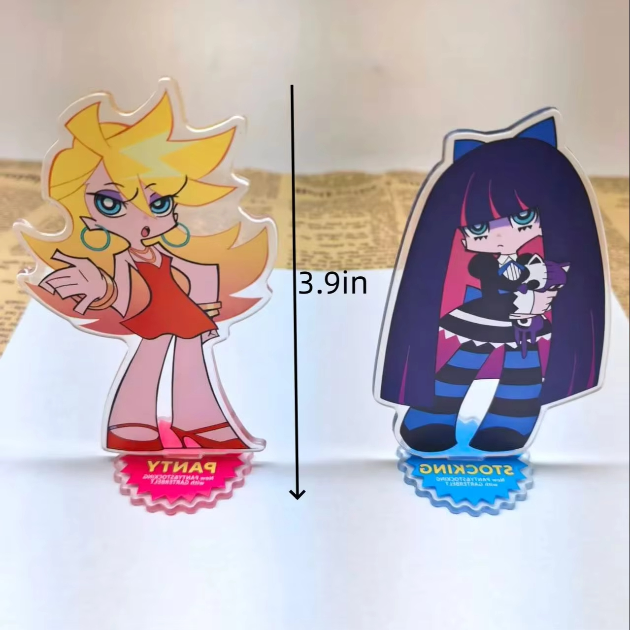 Anime Panty & Stocking with Ga - Cosplay Anime Female Characters avaliação e preço