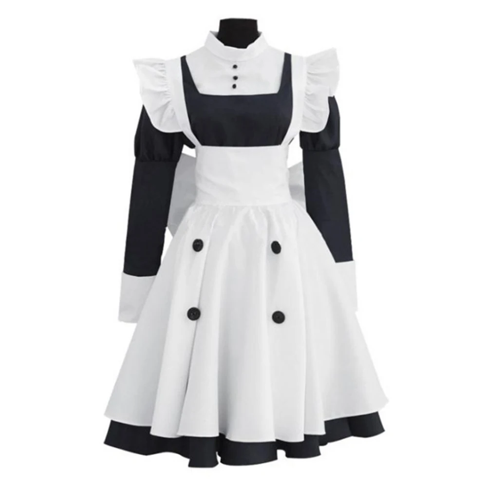 2025 Meyrin Maid Uniform for W - Anime Cosplay Black Girl avaliação e preço