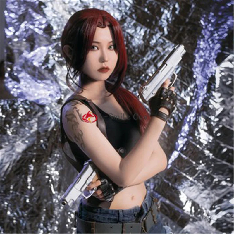 CyHigh Quality  Rebecca Revy C - Anime Cosplay With Red Hair avaliação e preço