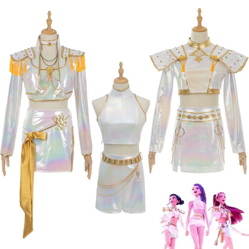 Cosplay Costume PU Leather Whi - Anime Cosplay Waifu avaliação e preço