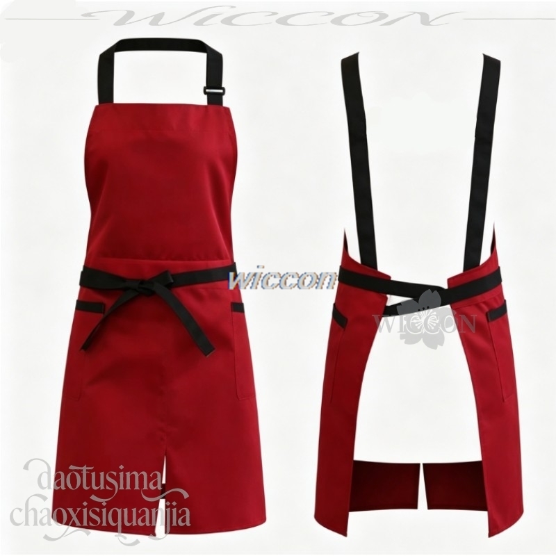 Tayama Yamada Staff Red Apron  - Anime Cosplay With Red Hair avaliação e preço