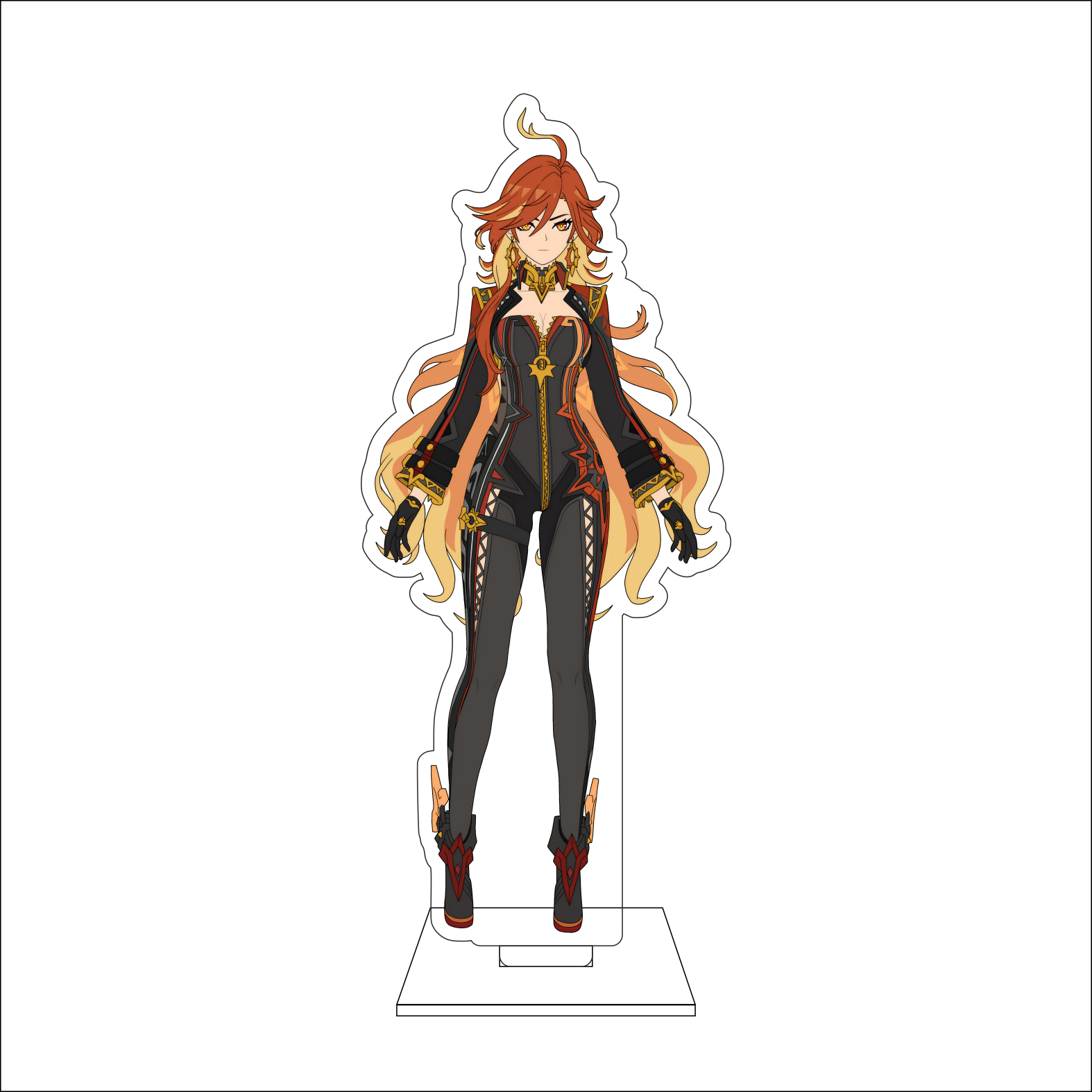 16CM Anime Genshin Impact Cosp - Cosplay Anime Female Characters avaliação e preço