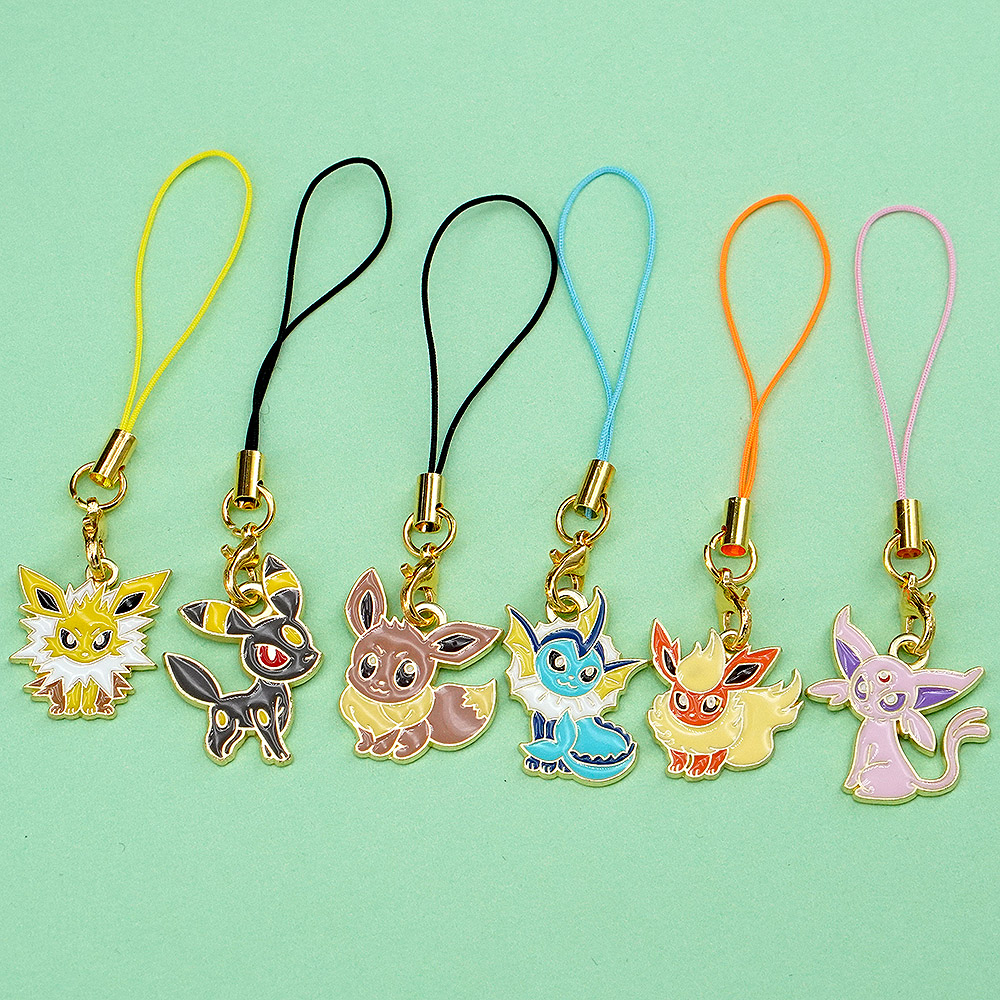 6Pcs Hot Anime Pokemon Eevee P - Anime Cosplay Pokemon avaliação e preço