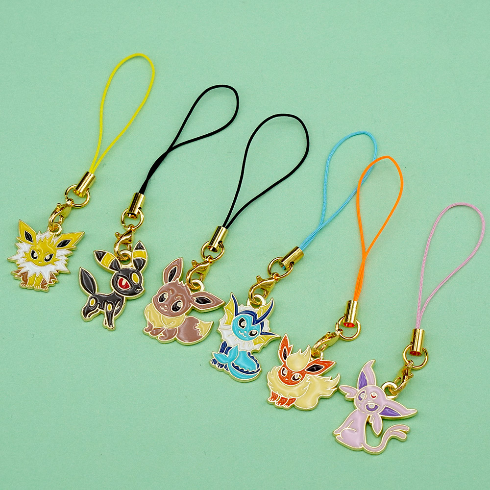 6Pcs Hot Anime Pokemon Eevee P - Anime Cosplay Pokemon avaliação e preço
