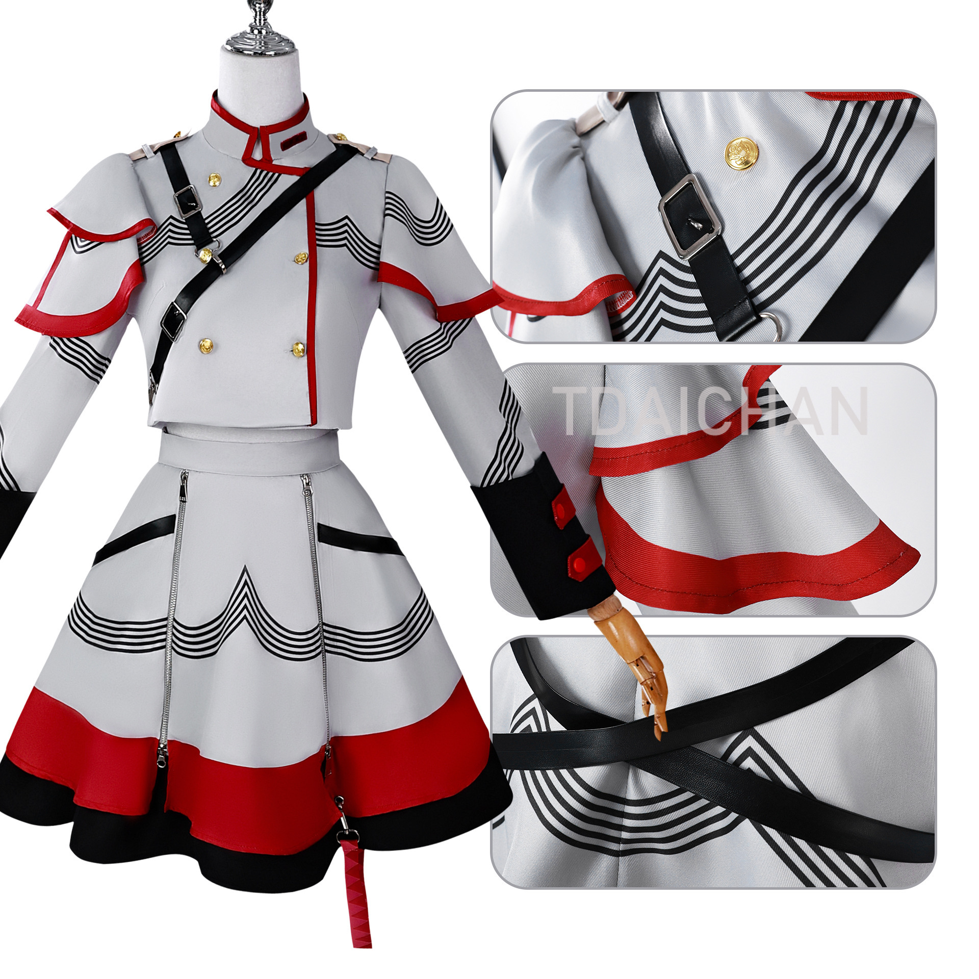 Kasane Teto Cosplay Costume Ad - Anime Cosplay Red Hair avaliação e preço